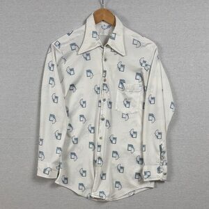 Vintage 1970's polyester shirt